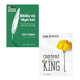 Download sách Sách - Combo Nghệ Thuật Bán Hàng: Khiêu Vũ Với Ngòi Bút và Content Đúng Là King