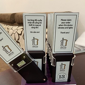 Mua THIẾT BỊ TỰ PHỤC VỤ 8 THẺ RUNG ODER CAFE TRÀ SỮA