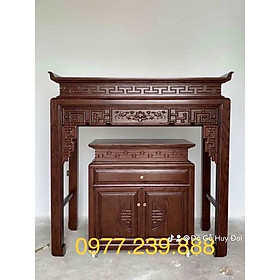 Mua bộ bàn thờ gỗ sồi 127cm
