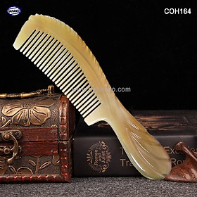 Lược chuôi khía đẹp hoàn hảo vừa tay️ (Size: L - 18cm) COH164 - Lược sừng xuất khẩu Nhật Bản - Chăm sóc tóc