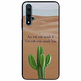 Ốp lưng in cho Huawei Nova 5T Mẫu An Với Nơi Mình Ở
