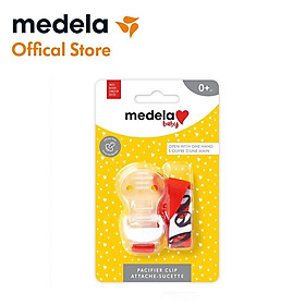 Medela Dây kẹp giữ núm ti ngậm bằng nhựa, Mới 100%