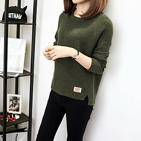 Áo len nữ chất len dày dặn, mềm mại phong cách Hàn Quốc