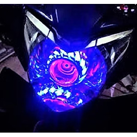 ĐÈN PHA LED BI CẦU LỐC XOÁY HIỆU ỨNG MÀU SẮC CỰC ĐẸP LẮP XE MÁY ÔTÔ
