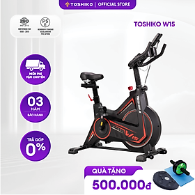 , phanh từ êm ái không gây ồn, điều chỉnh yên xe linh hoạt theo dáng ngồi, cảm biến nhịp tim theo nhịp đạp