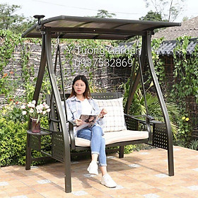 Xích đu sân vườn nhôm đúc