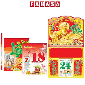 Lịch Bloc Đại Lỡ 2026 - Mùa Xuân Thịnh Vượng - Sách Thời Đại STĐ-NST10