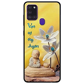 Ốp lưng dành cho Samsung Galaxy A12 - A21s - A31 - mẫu Vạn Duyên Hoa Trắng