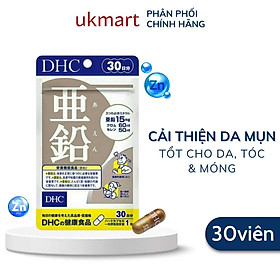 Viên Uống Bổ Sung Kẽm DHC Zinc 15 Và 30 Viên/Gói Thực Phẩm Chức Năng Cho Cơ Thể Khỏe Mạnh