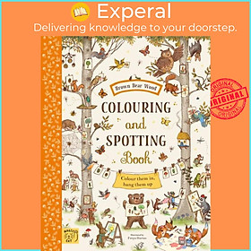 Sách - Brown Bear Wood: Colouring and Spotting Book - Colour them in, hang them  by Freya Hartas (UK edition, paperback)