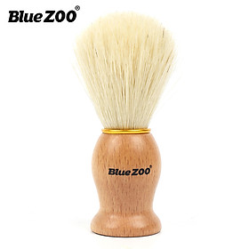 Shaving Tools for Men's Wet Shaving Brush Hair Beard Brush Facel Cleaning Brush Wood Handle Mini Portable