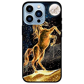 Ốp lưng dành cho Iphone 13 Mini - Iphone 13 - Iphone 13 Pro -  Iphone 13 Pro Max - Chú Ngựa Vàng