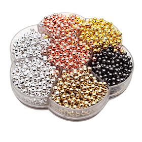1400pcs Loose Beads for Jewelry Making Kit DIY Beads for Bracelets, Beads for Crafts Adults Girls Boys