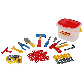 Hộp đồ chơi dụng cụ kỹ thuật 72 chi tiết Polesie Toys