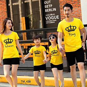 Đồ Gia Đình so Cute In Họa Tiết xinh xắn dễ thương ( Giá 1bộ gđ luôn quần và áo)