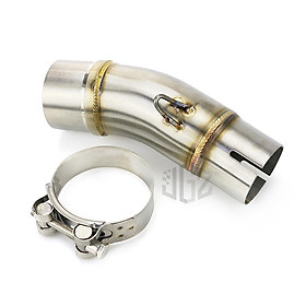 for KAWASAKI NINJA400 Z400 2018-2021 Motorcycle Exhaust Middle Pipe Stainless Steel Muffler Mid Link Pipe Connect 2019 2020 2021