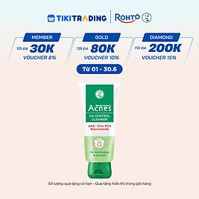 Sữa rửa mặt kiểm soát nhờn ngăn ngừa mụn dạng gel Acnes Oil Control Cleanser 100g