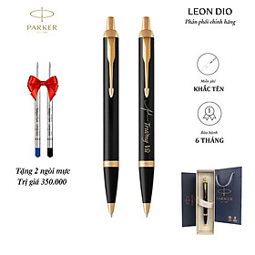 Bút Ký Tên Parker, Viết Bi Kí Cao Cấp IM Đ-Black GT TB4-1975638, Khắc Tên Chữ Miễn Phí Quà Tặng Cho Sếp, Đồng Nghiệp
