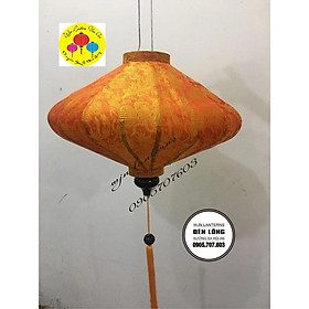 Đèn lồng đĩa bay hội an vải lụa