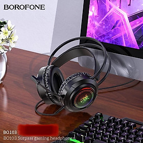 Mua Tai Nghe Gaming Chụp Tai Borofone Bo103 -Tích Hợp Mic Đàm Thoại-Hàng Chính Hãng
