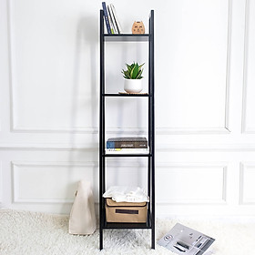 Kệ Sách Gỗ 4 Tầng Size S A Book Shelf 4FS Nội Thất Kiểu Hàn BEYOURs - Đen