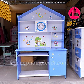 Mua Bàn học sinh đẹp màu xanh - Bàn học nhựa đài loan Hàng cao cấp    Freeship hoả tốc 2h