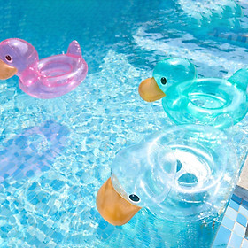 Duck Swimming Float  Durable Cute for Bathtub Pool Parties kid Seat