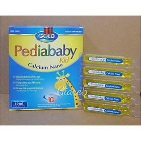 Pediababy Kid Gold bổ sung canxi giúp phát triển chiều cao, tăng sức đề kháng cho bé