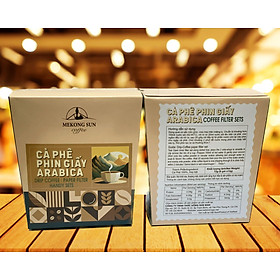 Cà phê phin giấy, arabica - mekong sun