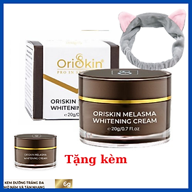 Hình ảnh [Mua 1 tặng 1] Kem Nám Tàn Nhang Oriskin Melasma & Whitening Cream Làm Mờ Nám Tàn Nhang Lâu Năm, Tặng Kèm Băng Đô Thời Trang Ngẫu Nhiên