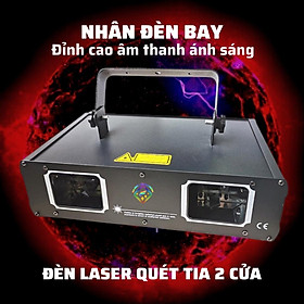Mua Đèn Laser Quét Tia 2 Cửa 7 Màu RGB Công Suất 1000mW Hiệu Ứng Tia Phủ Rộng Sắc Nét Dùng Cho Phòng Bay  Bar  Karaoke