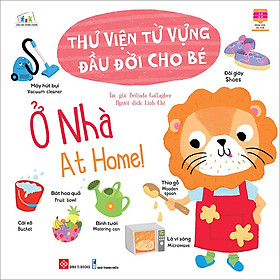 Sách Thư Viện Từ Vựng Đầu Đời Cho Bé - Ở Nhà - At Home!