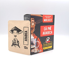 Cà phê phin giấy-  cà phê Arabica (Arabica coffee -ground coffee drip bag)100gr