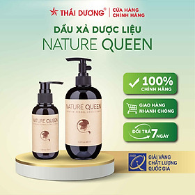 Dầu xả dược liệu Nature Queen - Sao Thái Dương 100ml / 480ml