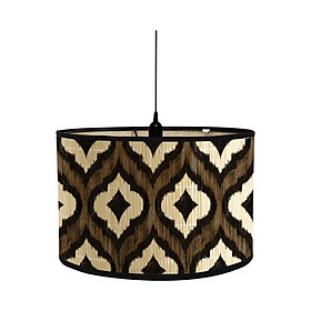 Drum Lamp Shade for Table Lamps E27 Bamboo Lamp Shade for Home Decor Bedroom