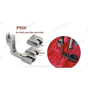 Mua Chân vịt nhún bèo 1 lớp 2 đế máy may công nghiệp