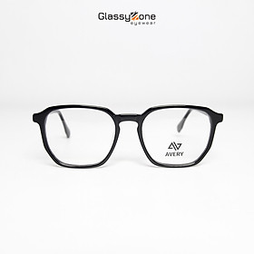 Gọng kính cận, Mắt kính giả cận Acetate Form lục giác Nam Nữ Avery 15050 - GlassyZone