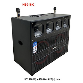 Mua Loa tủ 4 tấc đôi Bossinon 28018K - _Kích thước: 995(W) x 470 (D) x 830 (H)mm _Công suất: 1200Watts - Hàng Chính Hãng