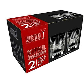 Set 2 cốc RIEDEL Tumbler Shadows 320ml - Made in Germany Hàng chính hãng