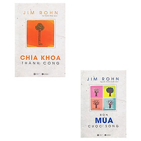 Hình ảnh Combo 2 cuốn sách Jim Rohn: Chìa Khóa Thành Công + Bốn Mùa Cuộc Sống