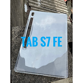 Hình ảnh Ốp silicon cho Samsung Galaxy Tab S7 FE 12.4 inch - Silicon dẻo nhám chống bám vân tay