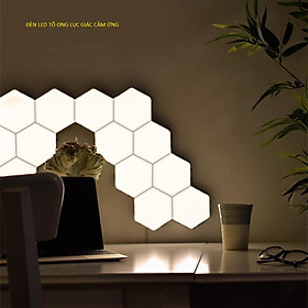 Mua Đèn led lục giác tổ ong cảm ứng - hộp 5 cái kèm nguồn