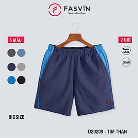Quần đùi Big Size thể thao nam Fasvin D20209.HN vải mềm mại co giãn thoải mái