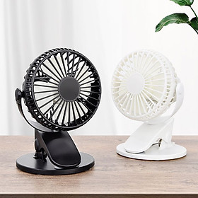 Mua QUẠT SẠC KẸP BÀN DP-7608 TIỆN LỢI   SIÊU MÁT - Giao màu ngẫu nhiên