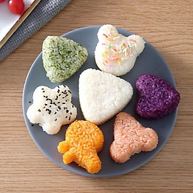 Mua Khuôn tạo hình cơm nắm trong suốt cho bé - 7 khuôn