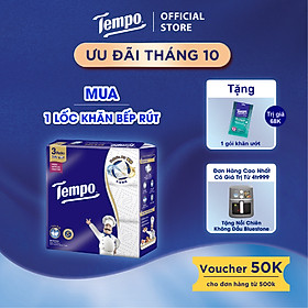 Khăn Giấy Bếp Rút Đa Năng Tempo Bền Dai Thương Hiệu Đức