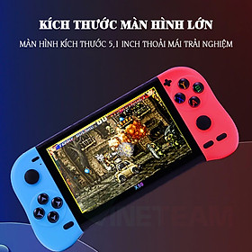 Máy Chơi Game Cầm Tay Vinetteam X50 5.1 Inch Chơi Game 6800 Trò Chơi GBA, GBC, GAME Thùng Hỗ Trợ Thẻ TF Tải Game Nghe Nhạc Xem Phim – Hàng Chính Hãng