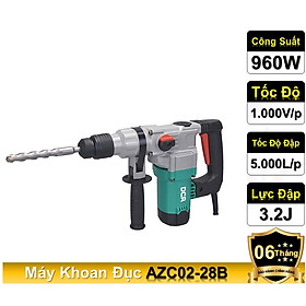Mua Máy đục bê tông DCA AZC02-28 cao cấp  công suất lớn 960W  độ bền cao