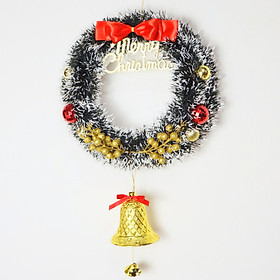 Mua Vòng Hoa Trang Trí Noel D60 size 30cm Vòng Nguyệt Quế Giáng Sinh