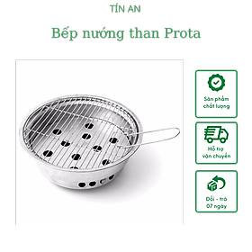 Bếp Nướng Than Inox Prota P016 - Kèm Theo 1 Vỉ Nướng